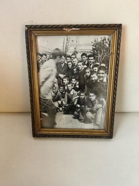 Antika Fotoğraflı çerçeve.