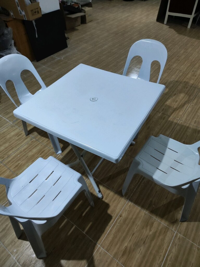 plastik sandalye ve katlanır masa - 12