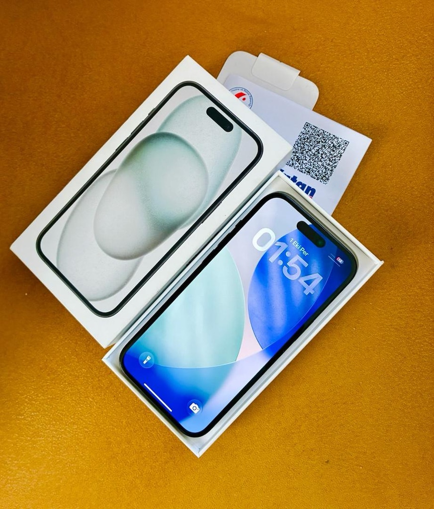 iPhone 15 128 GB ( 19 ay garantili hatasız ) - 4