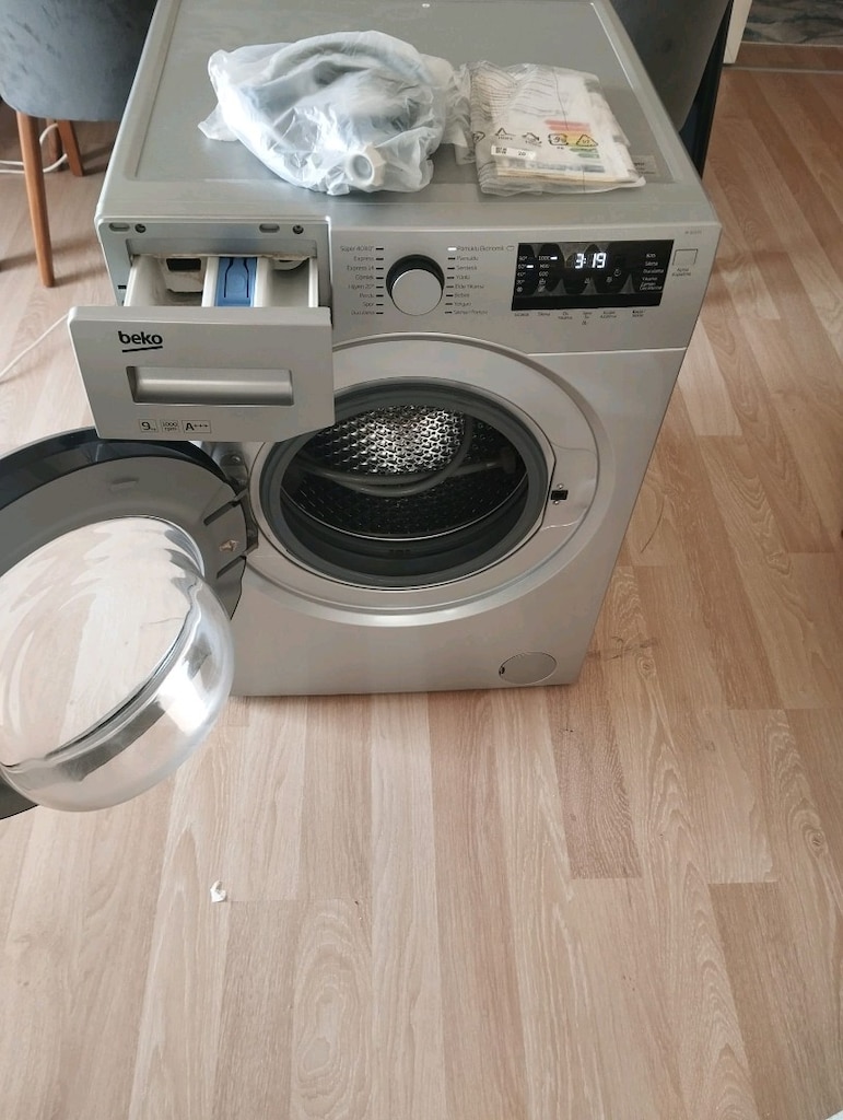 BEKO 9 KG İNVERTER İNOX ÇAMAŞIR MAKİNESİ - 5