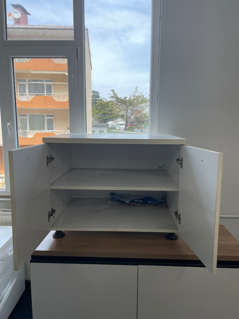 KLAS OFİS ÜSKÜDAR 80x60x60 AKÇAAĞAÇ YAZICI VE EVRAK DOLABI - 3
