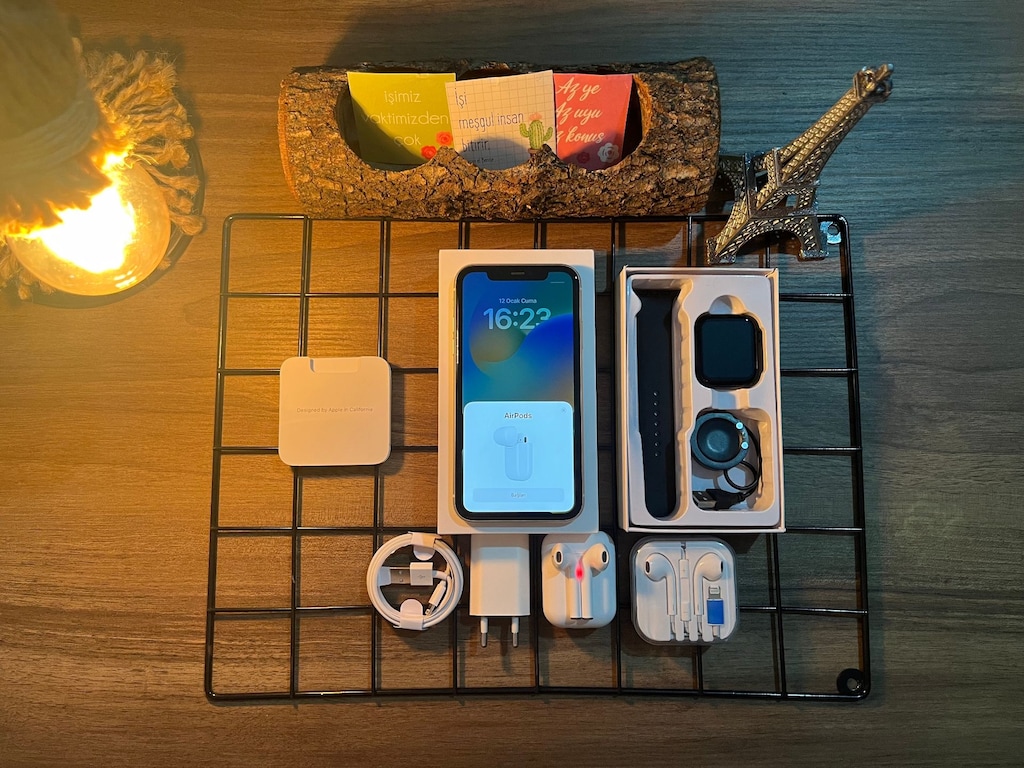 FULL AKSESUARLI İPHONE 11 WHİTE - 3