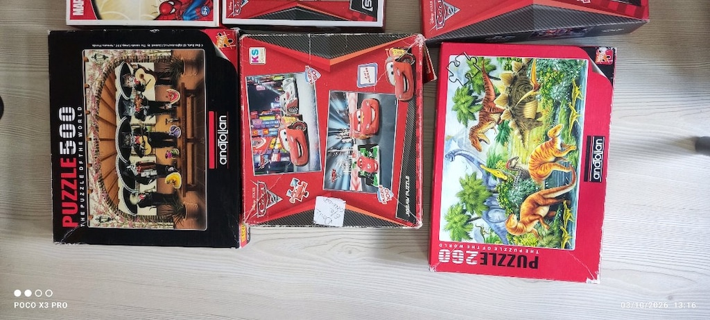 çocuk puzzle 50 500 parça arasi - 2