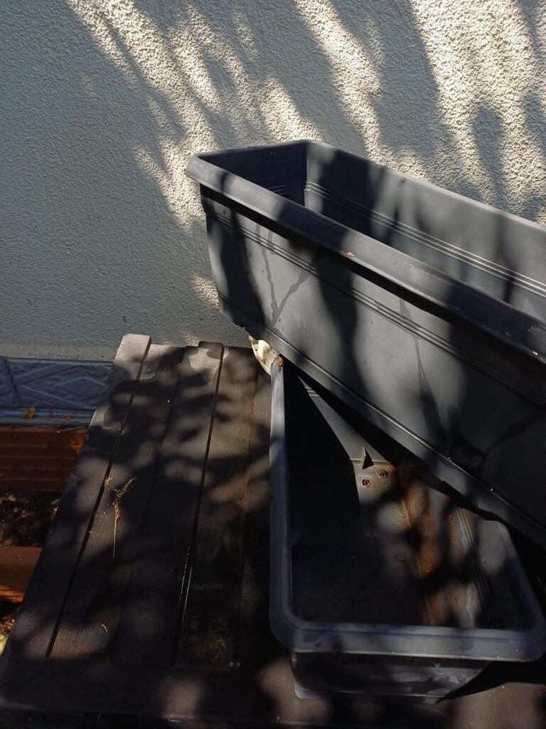 balkon saksıları 3 uzun 3 küçük bahçe balkon saksısı - 9