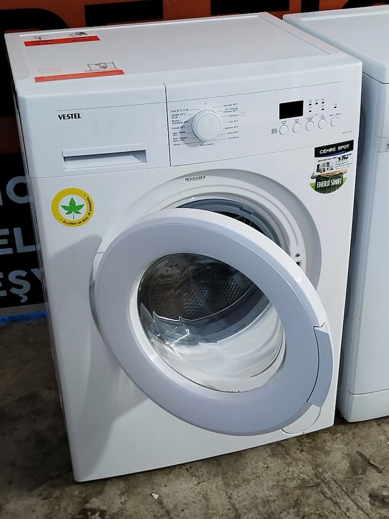 VESTEL 7 KG ÇAMAŞIR MAKİNESİ İZMİR İÇİ 3 AY GARANTİMİZ VARDIR - 9