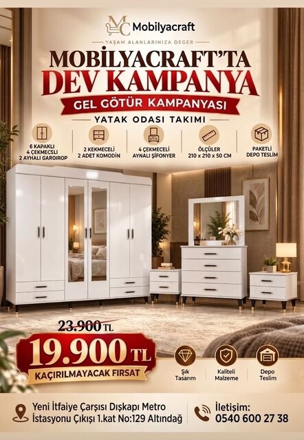 YATAK ODASI TAKIMI - KAÇIRILMAYACAK FIRSAT