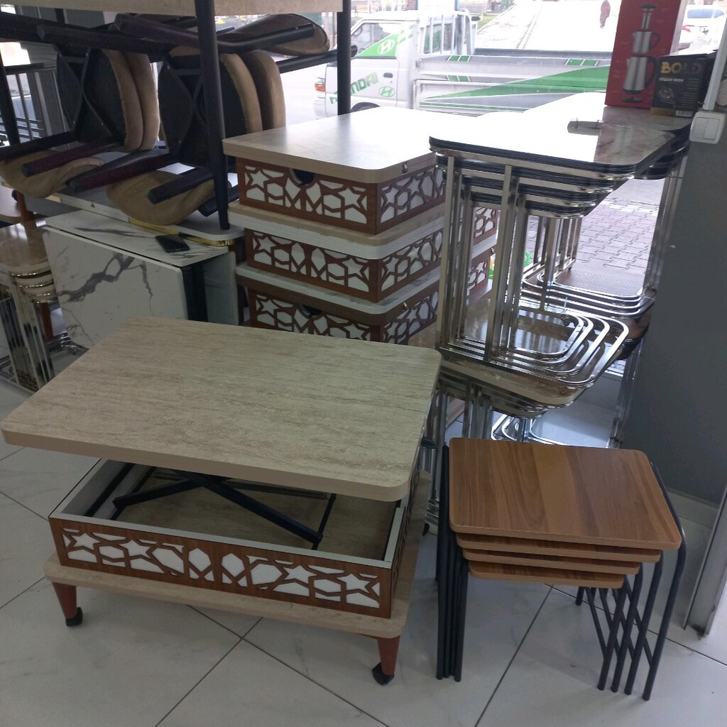 akıllı Orta sehpa renk seçeneği mevcut