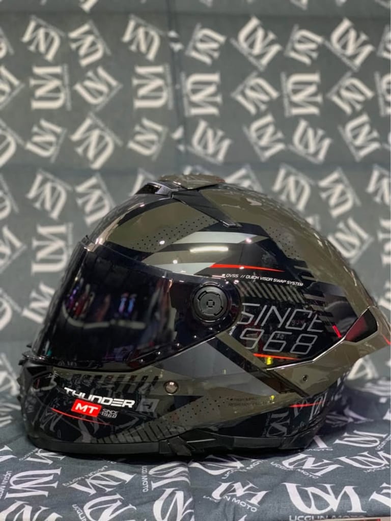 MT THUNDER GÜNEŞ GÖZLÜKLÜ FULLFACE KASK - 3