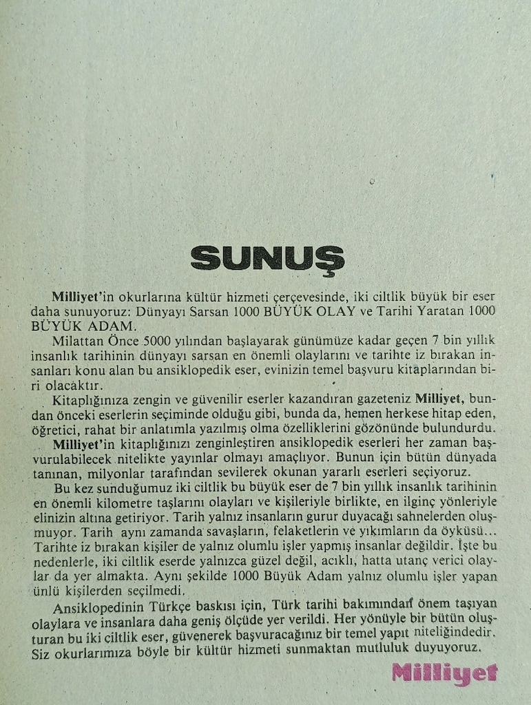 TARİHİ YARATAN 1000 BÜYÜK ADAM - 4