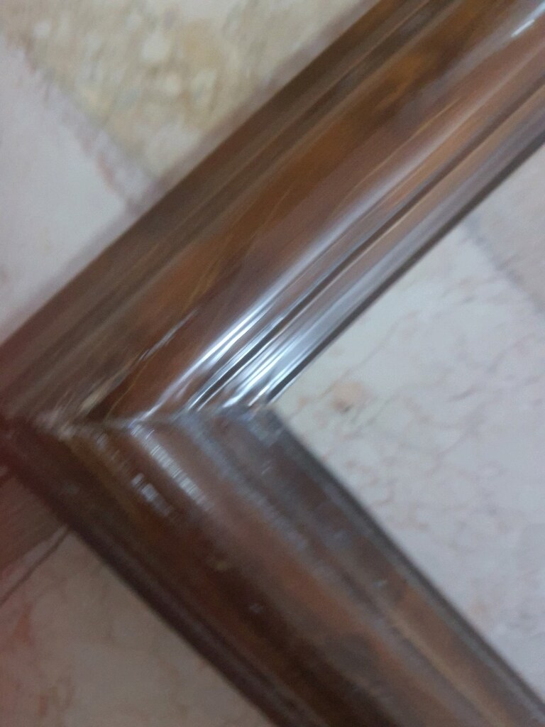 80x90 cm boyutlarında ahsap ayna veya resim cercevesi