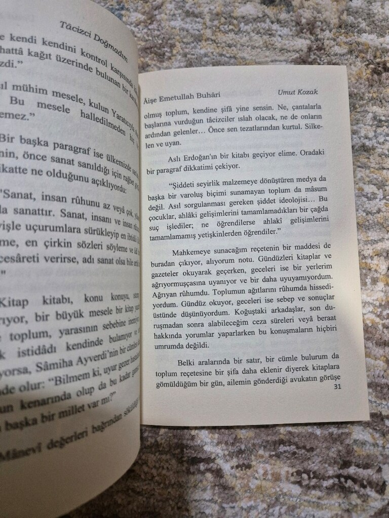 Tacizci Doğmadım Umut Kozak Kitap - 2