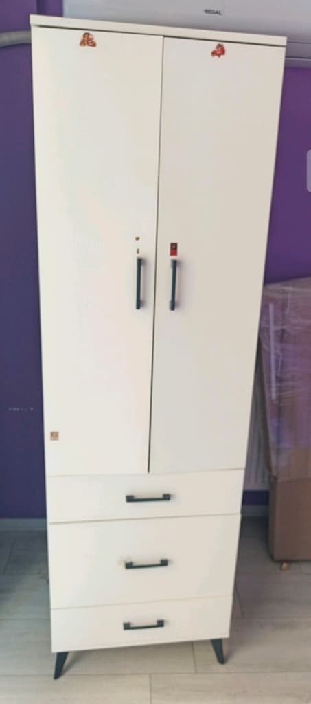 DOLAP 4 RAFLI 3 ÇEKMECELİ 60x44x195 - 2