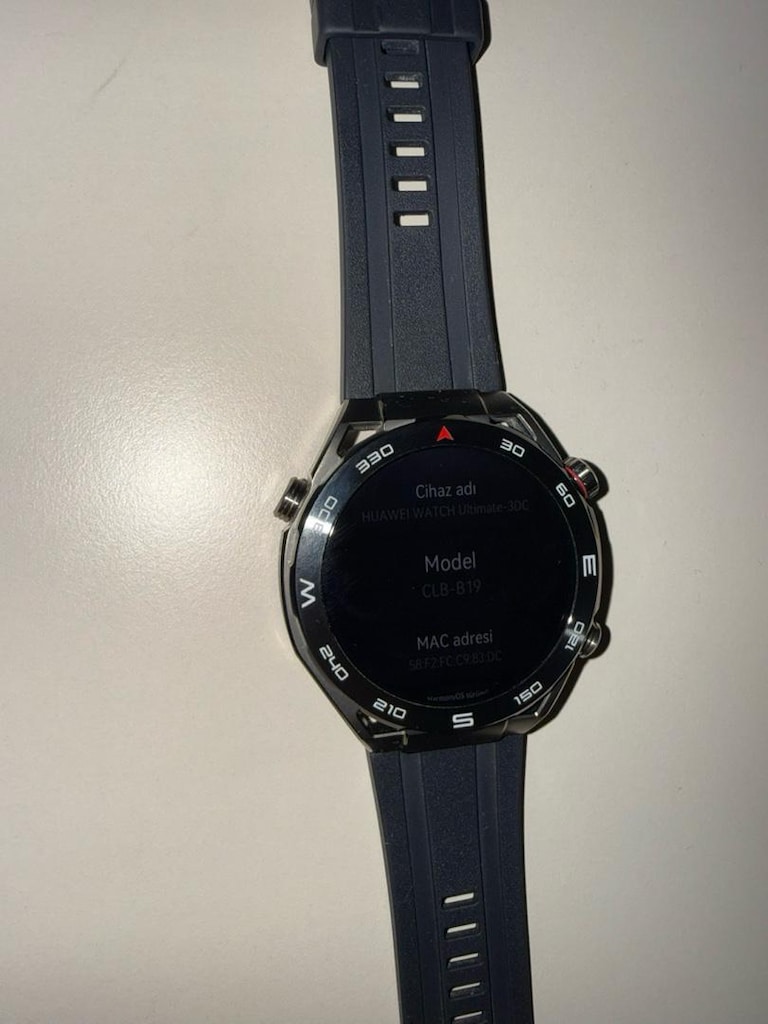 Huawei Watch Ultimate - 3DC Akıllı Saat – Şık ve Sportif Tasarım - 3
