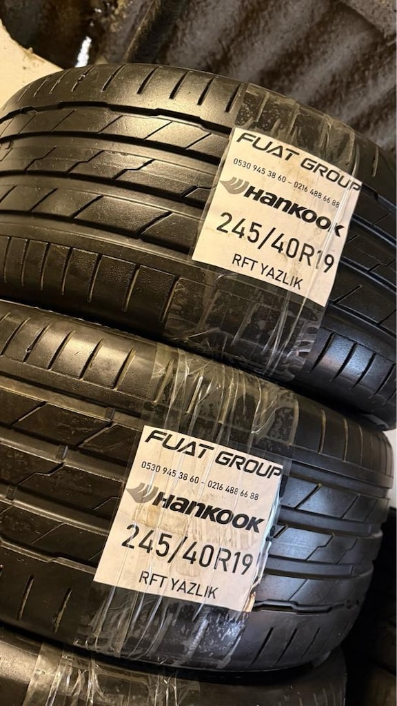 245 40 19 HANKOOK RFT YAZ LASTİĞİ ÇOK İYİ DURUMDA - 2