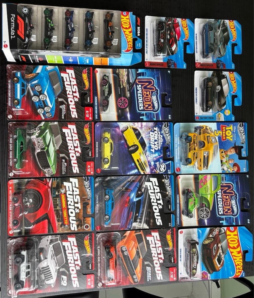 Hot Wheels Silver 350 Regular 150 F1 Set 500 - 3
