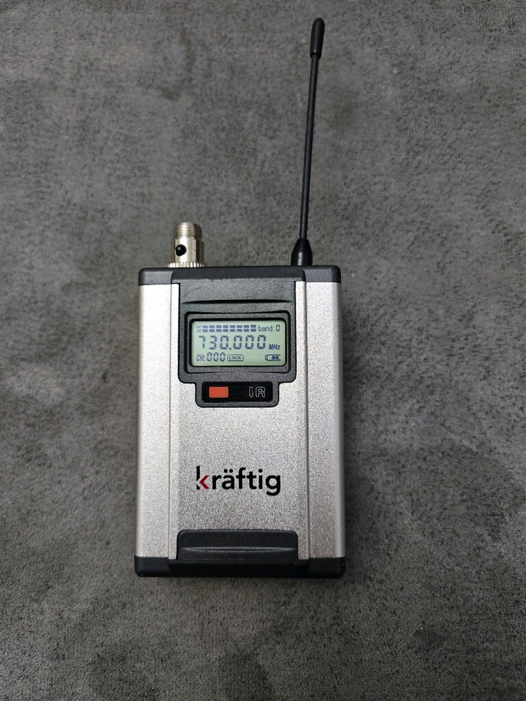 Kräftig B2 UHF Telsiz Bel Tipi Verici (Bodypack) - 8