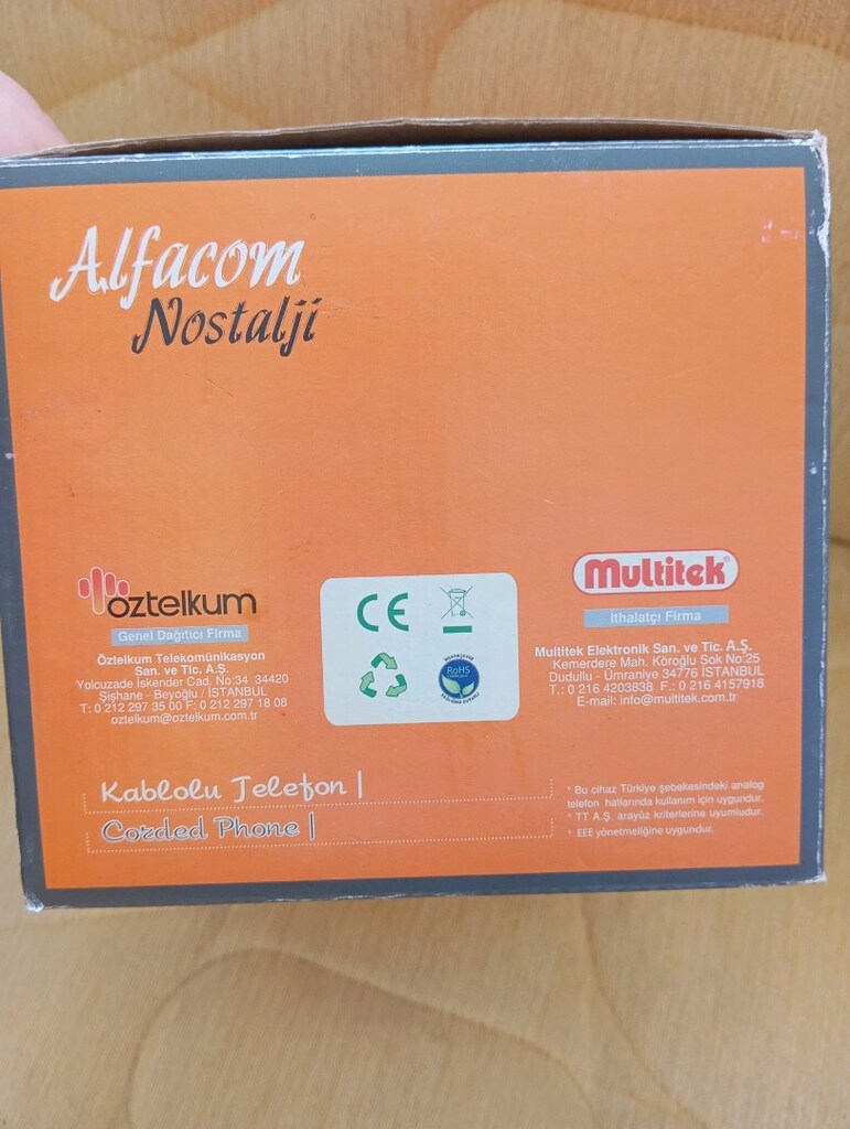Nostaljik telefon. Çalışıyor - 8