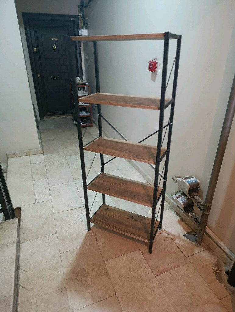 KİTAPLIK SIFIR ÜRÜN 30X60X 150 - 3