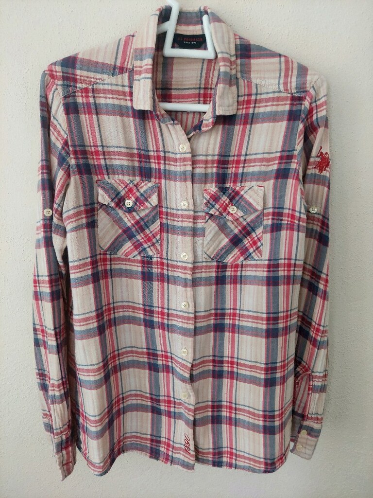 U.S Polo Assn ekose mevsimlik gömlek