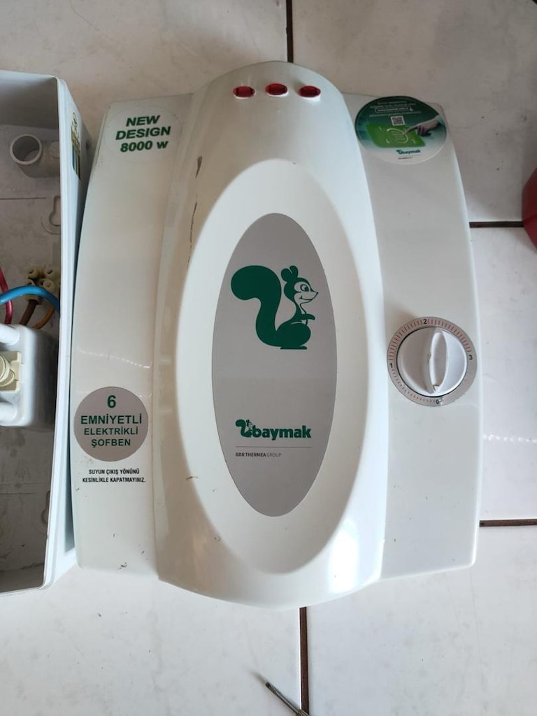 Baymak BT 8000 Elektrikli Şofben - 5