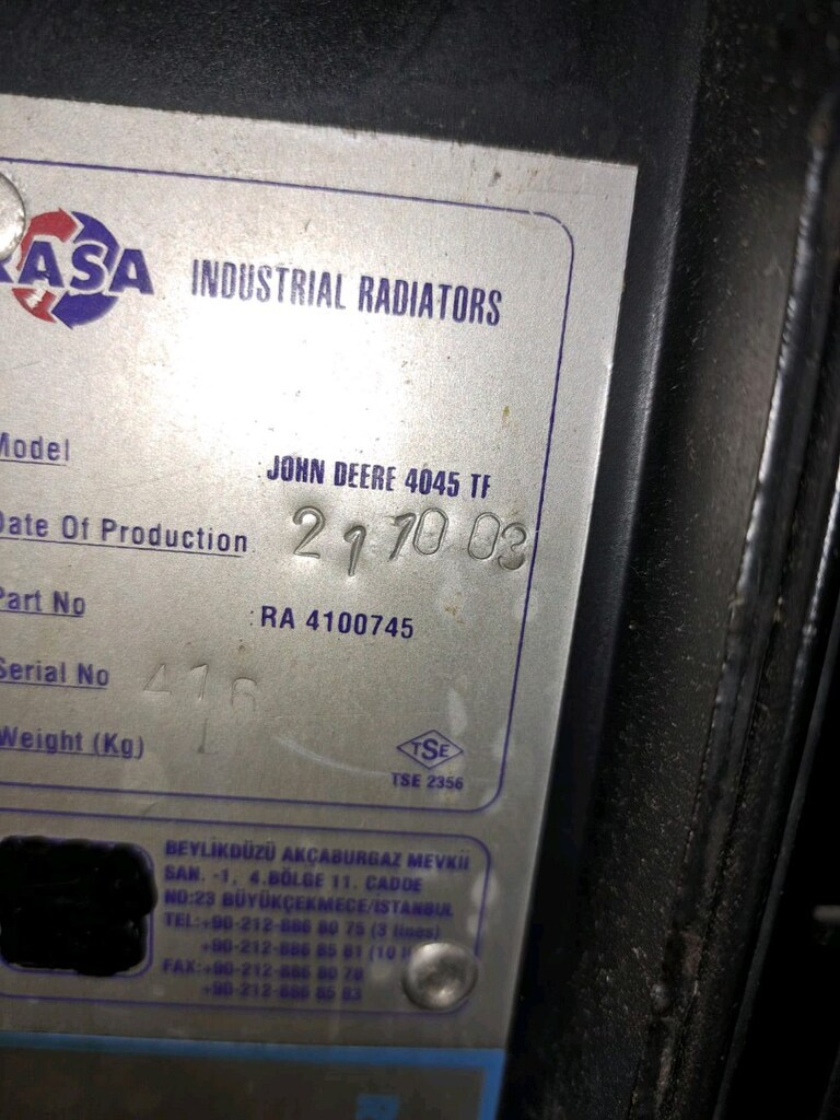 Sanayi Tipi Aksa 90 kVA Dizel Jeneratör - John Deere 4045 TF Motor - 3