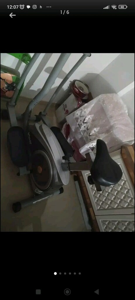 eliptik bisiklet Voit hem oturarak hem.ayakta sürülüyor - 3