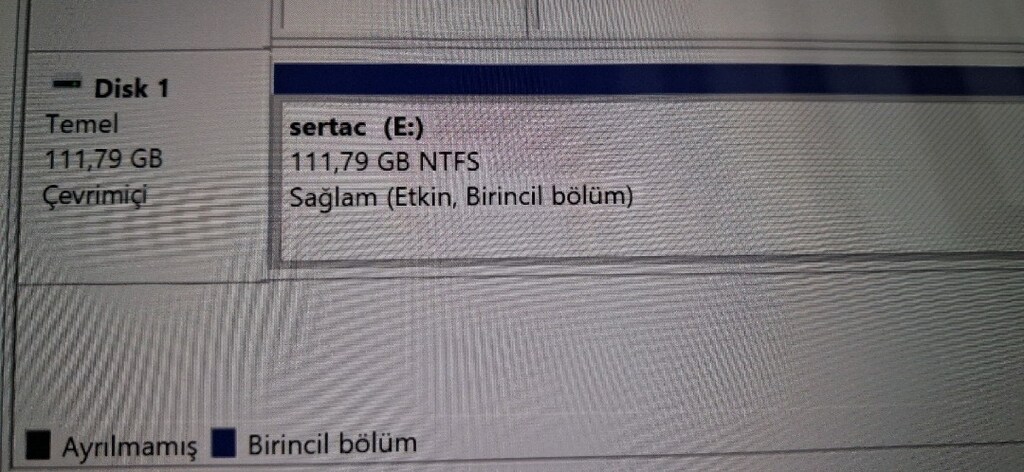 Taşınabir Disk - 5