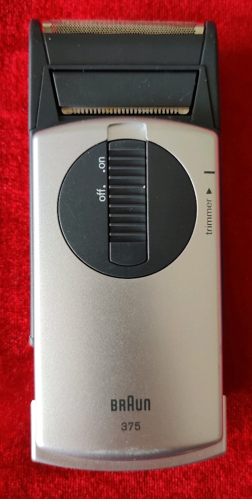 Braun Pocket Twist Plus 375 vintage pilli tıraş makinesi ve sakal düze - 3