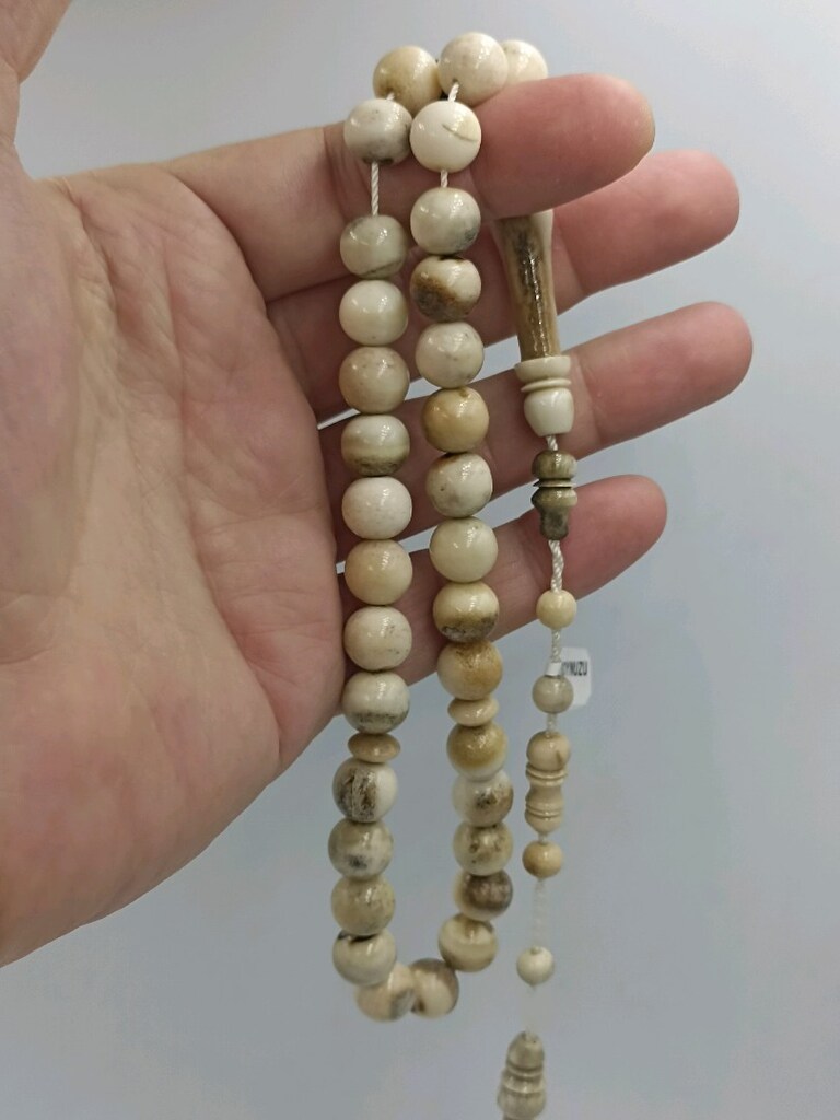 hakiki orjinal geyik boynuzu tesbih - 3