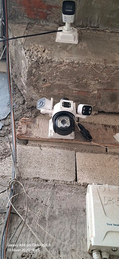 4 gözlü wifi kamera güvenlik kamerası - 8