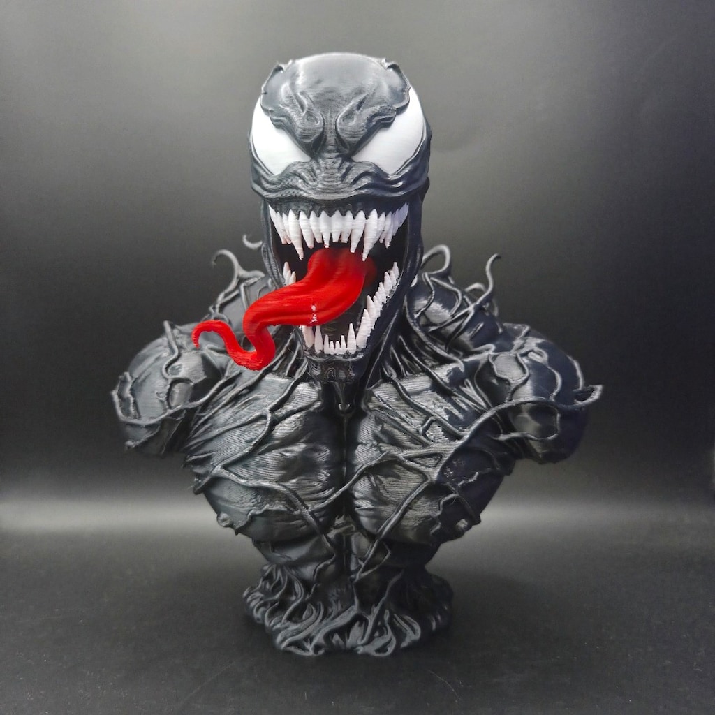 Venom Figür Biblo – 3D Baskı Dekoratif Koleksiyon Ürünü