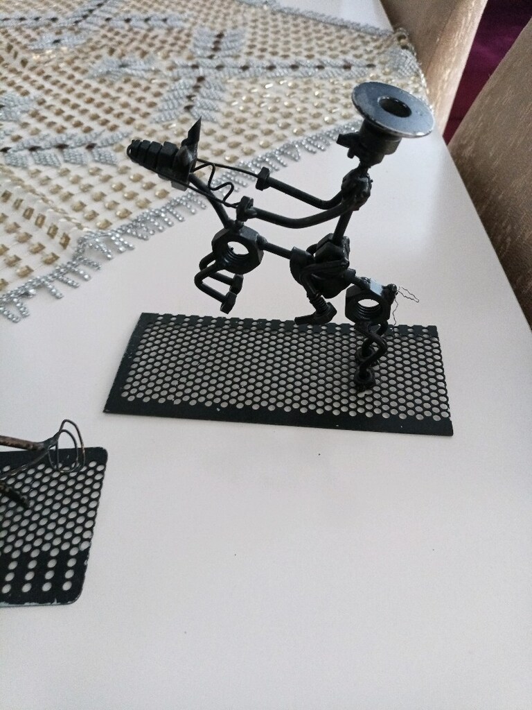 satılık metal masa üzeri süsü - 2