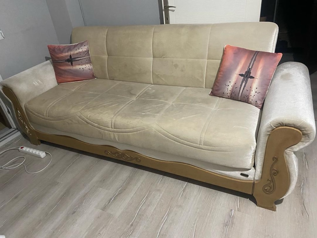 2 adet kanepe 2 berjer taytuyu yataklı sandıklı - 2