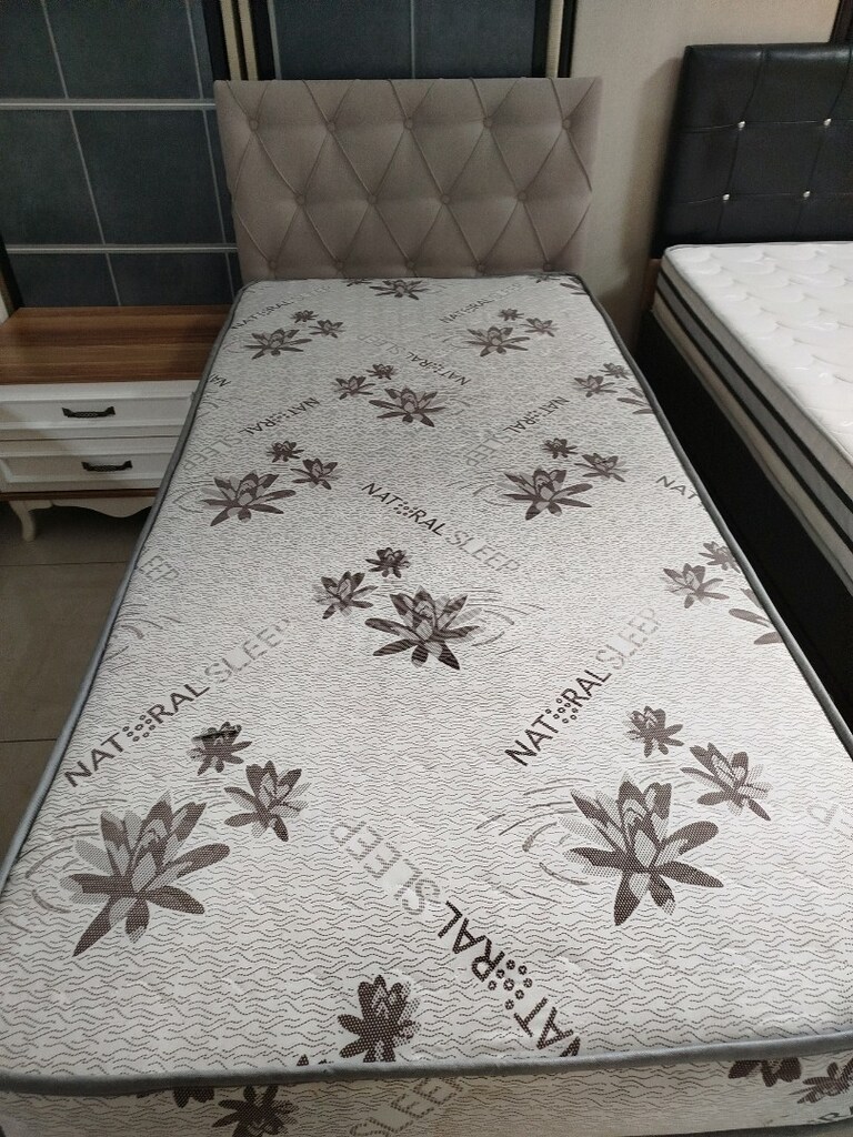 tek kişilik baza başlık yatak - 2