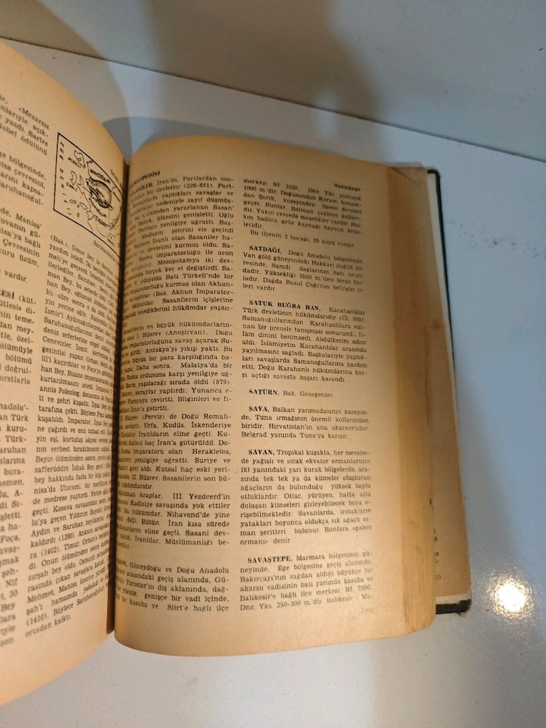 meraklısına... gençler için genel bilgi ansiklopedisi. 1981 basım. - 6