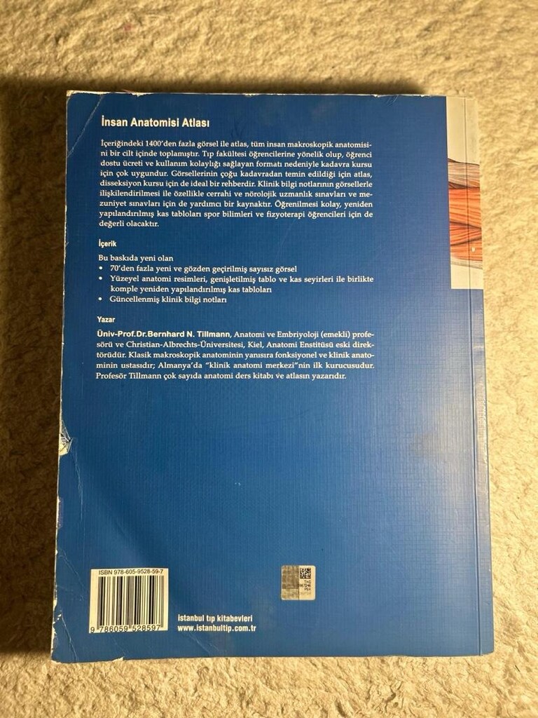 Tillmann İnsan Anatomisi Atlası 3. Baskı | FTR/Tıp - 4