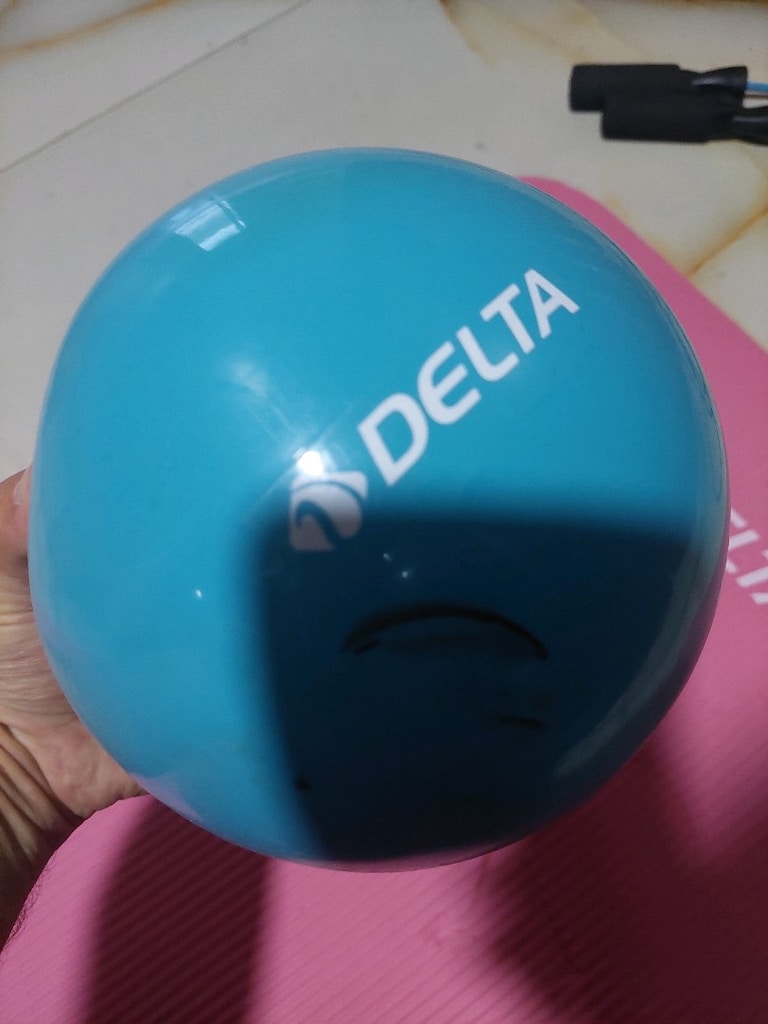 Delta Plates minderi yoga matı. Delta plates topu. Atlama ipi hediye - 6