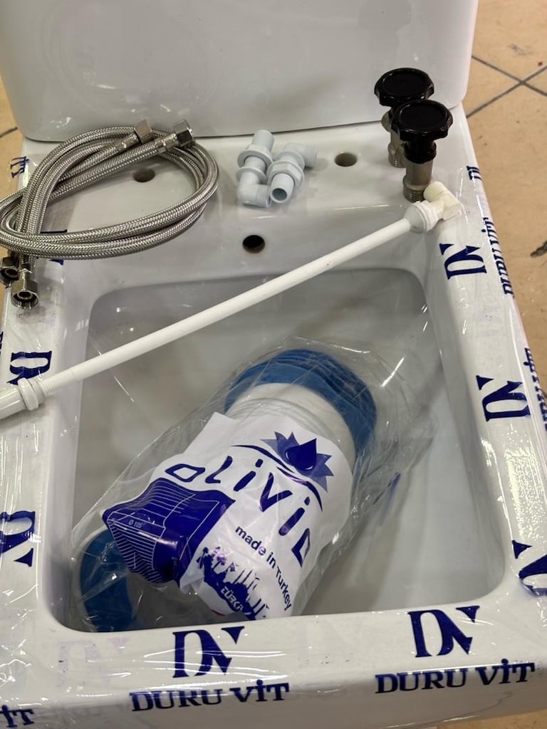 KLOZET DUVARA SIFIR TAKIM 4500 TL KARE - 5