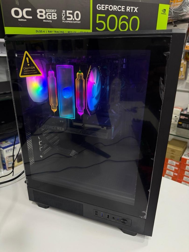 24 AY GARANTİLİ SIFIR MASAÜSTÜ BİLGİSAYAR İNTEL ULTRA 5~ ASUS RTX 5060 - 10