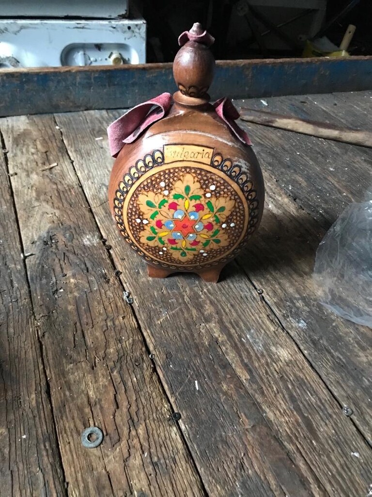 Ahşap matara - 2