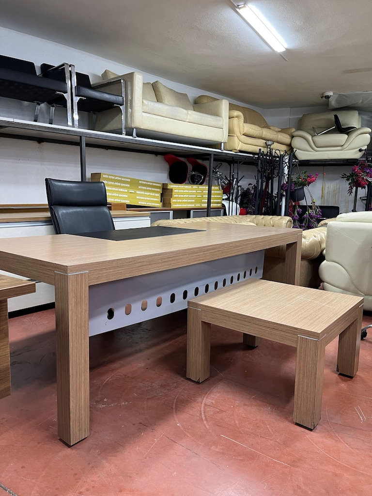 KLAS OFİS PENDİK 220x100 BÜROMODEL MARBELLA MAKAM TAKIMI - 2