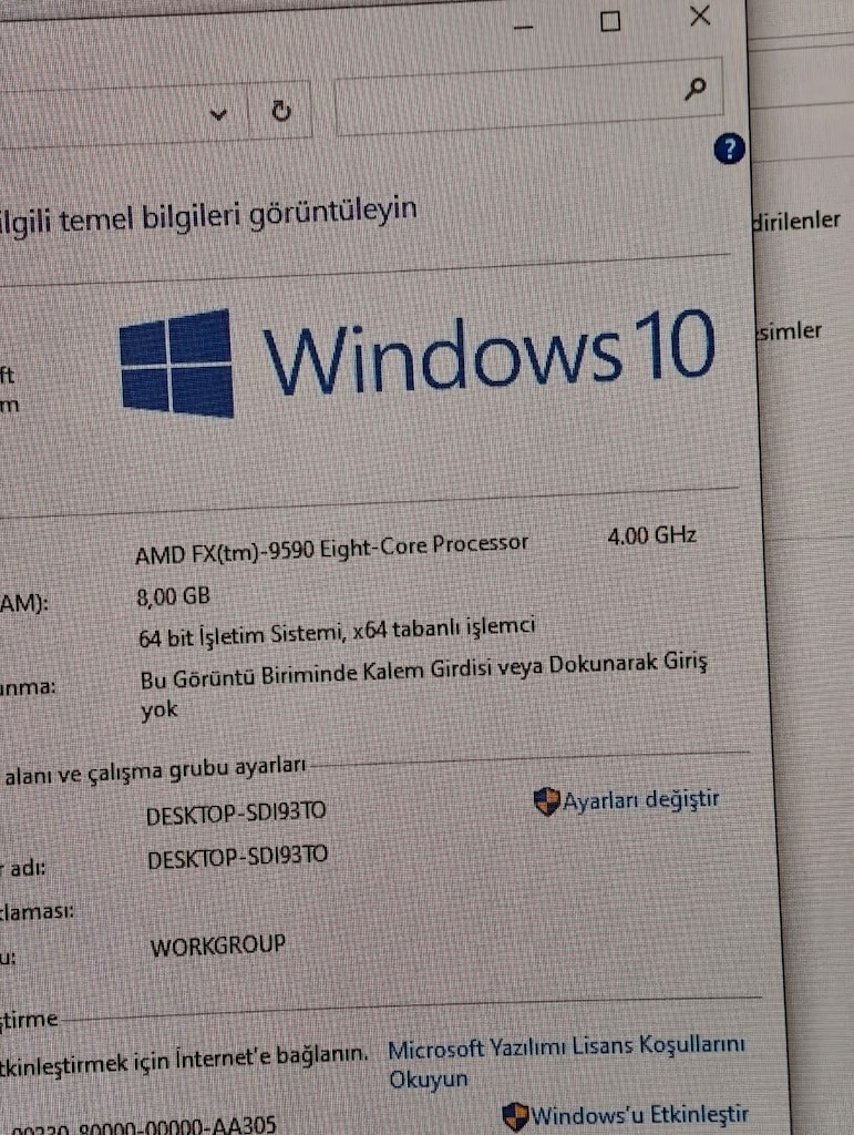 AMD FX 9590 4.7 GHZ İŞLEMCİ - 6