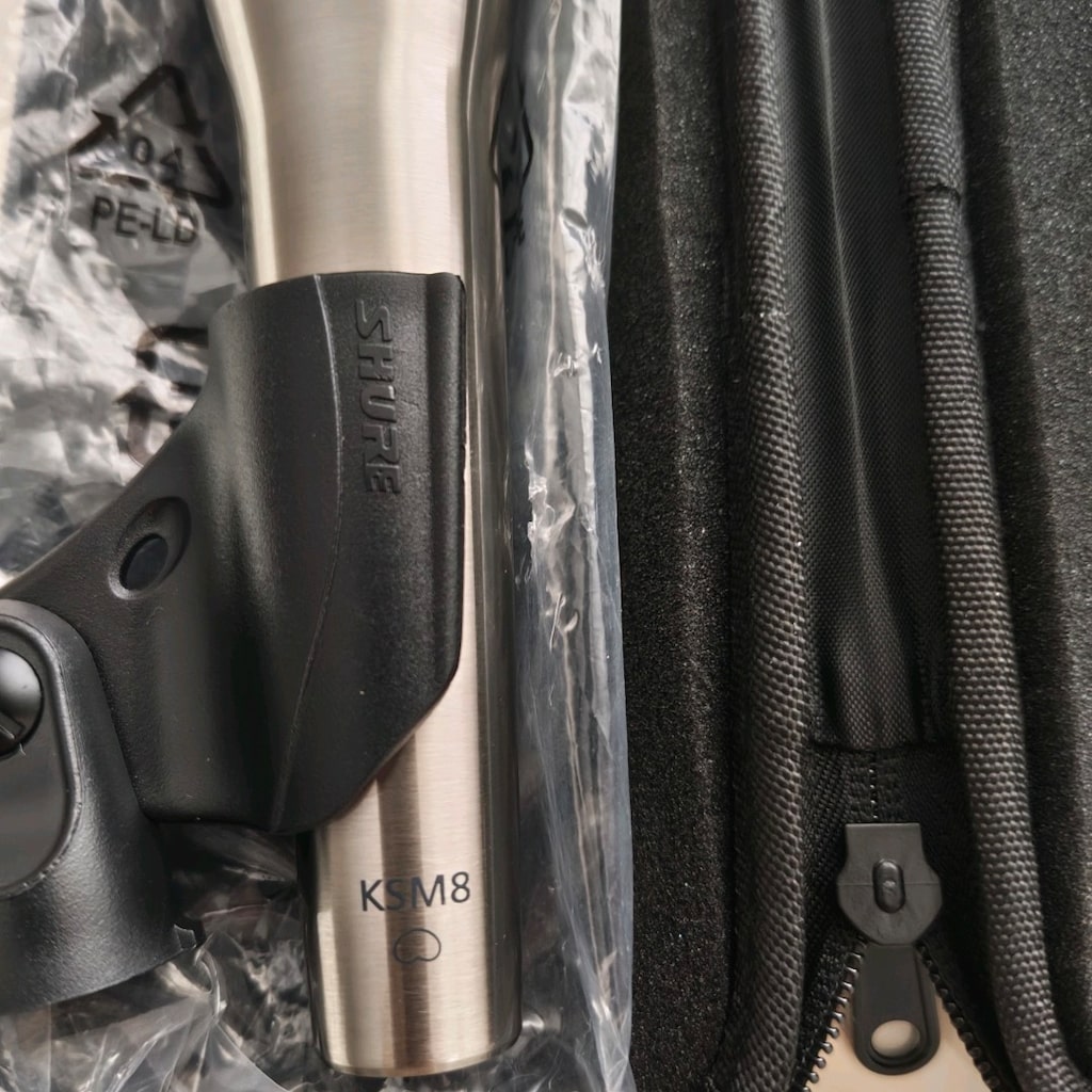 Shure KSM8 dualdyne fırçalanmış nikel vokal mikrofon - 4