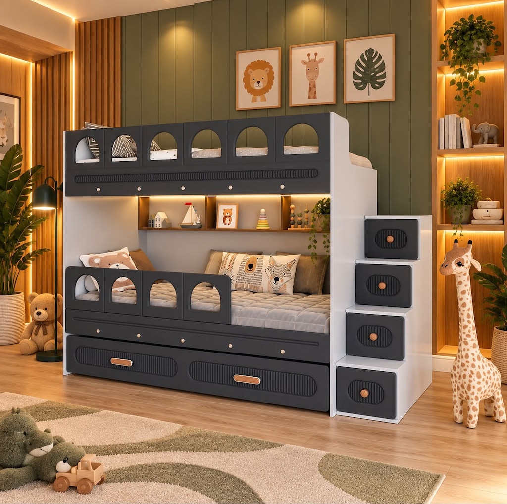 RANZA YAVRULU SIFIR İMALATTAN KOMPLE MDF ÇELİK DESTEKLİ - 5