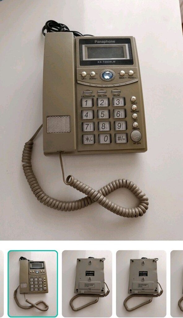 EV VE BÜRO TELEFON U NOSTALJİK TEMİZ SORUNSUZ ADET FİYATIDIR - 5