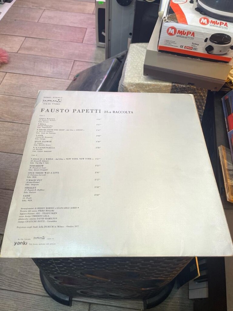 fausto papetti 25 a raccoltra plak - 2