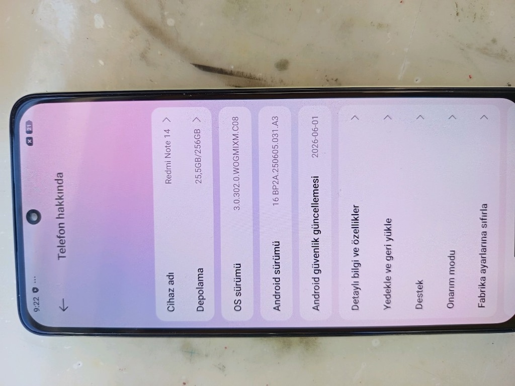 redmi note 14 yd 256gb ihtiyaç fazlası - 2