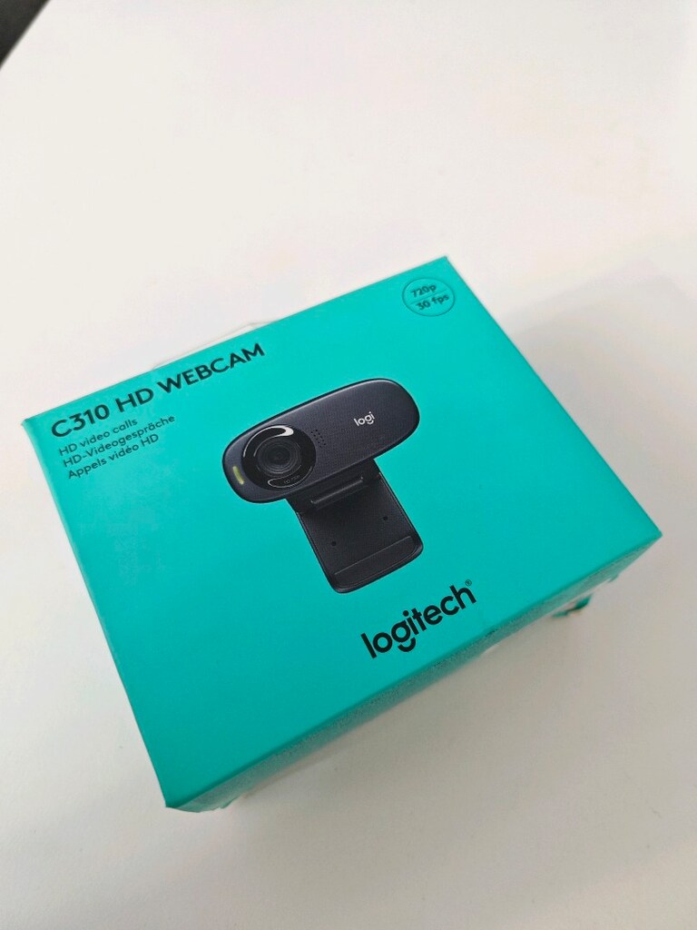 Orijinal Kutulu Sıfır Ayarında Logitech C310 HD 720p Mikrofonlu Webcam - 8