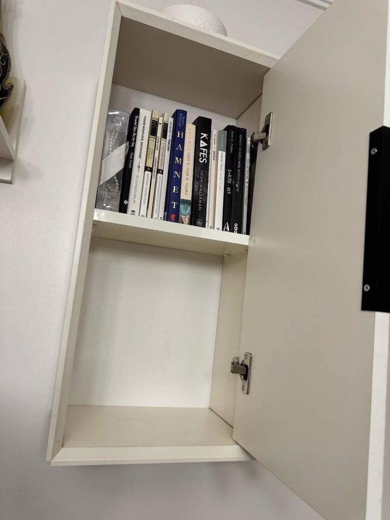 4 PARÇA MDF TV ÜNİTESİ (Ay Taşı) Beyaz - 4