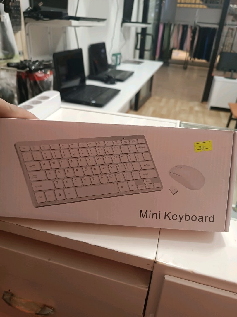 MİNİ KABLOSUZ KLAVYE MOUSE SET - 2
